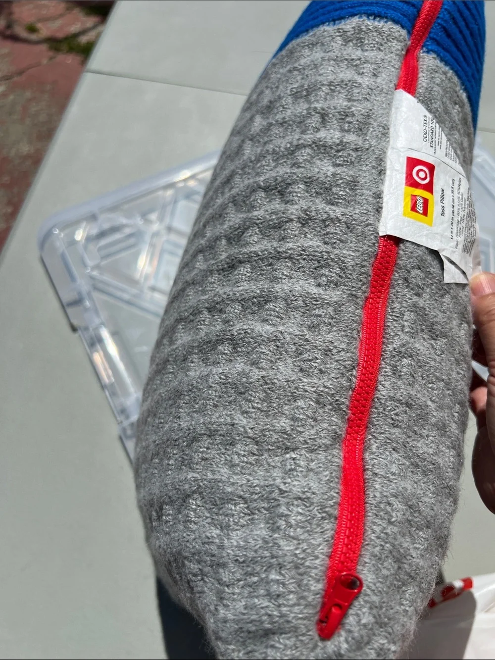 Lego cozy gray
